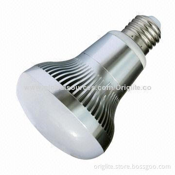 COB LED Globe Bulb, R83, 8W/Samsung Chip/Lifud Power/Glass Bulb/90lm/W/3 Years Warranty/Smart Design